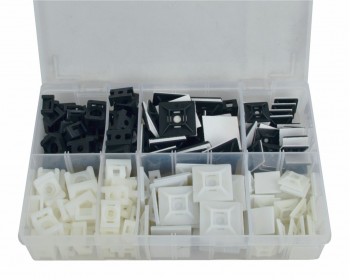 Assorted Cable Tie Bases (122)